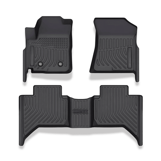 (Peugeot Landtrek 2022-2025+) Pisos Rígidos Calce Perfecto Tipo Bandeja Antiderrame