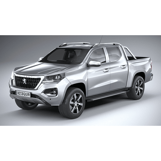 (Peugeot Landtrek 2022-2025+) Pisos Rígidos Calce Perfecto Tipo Bandeja Antiderrame