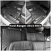 (Ford Ranger/Raptor 2013-2023) Pisos Rígidos Calce Perfecto Tipo Bandeja Antiderrame