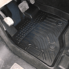 (Ford Explorer 2015-2019) Pisos Rígidos Calce Perfecto Tipo Bandeja Antiderrame (1era+2da+3era Fila de Asientos)