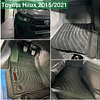 (Toyota Hilux Revo del 2016 al 2025+) Pisos Rígidos Calce Perfecto Tipo Bandeja Antiderrame