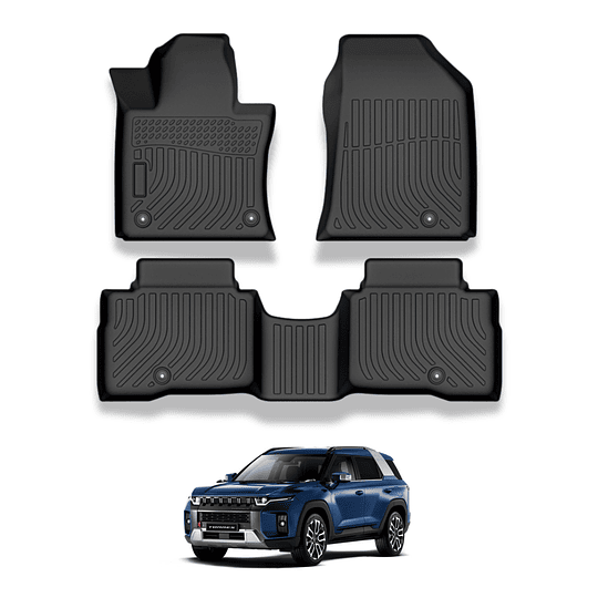 (Ssangyong Torres 2022-2025+) Pisos Rígidos Calce Perfecto Tipo Bandeja Antiderrame