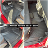 (Nissan NP300/Navara 2016-2025+) Pisos Rígidos Calce Perfecto Tipo Bandeja Antiderrame