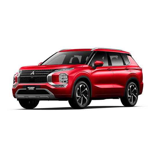 (Mitsubishi Outlander 2023-2025+) Pisos Rígidos Calce Perfecto Tipo Bandeja Antiderrame (1era+2da+3era Fila de Asientos)