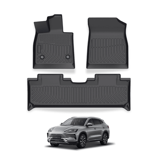 (BYD Song Plus 2023+) Pisos Rígidos Calce Perfecto Tipo Bandeja Antiderrame