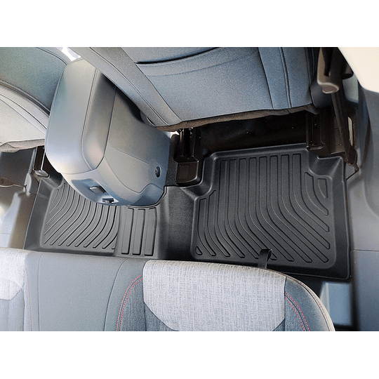 (Ford Maverick 2022+) Pisos Rígidos Calce Perfecto Tipo Bandeja Antiderrame 