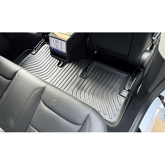 (Tesla Model 3 del 2024+) Pisos Rígidos Calce Perfecto Tipo Bandeja Antiderrame