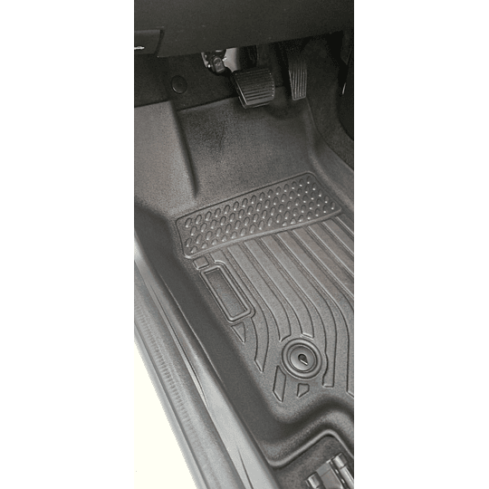 (Fiat Pulse / Fastback 2022+) Pisos Rígidos Calce Perfecto Tipo Bandeja Antiderrame