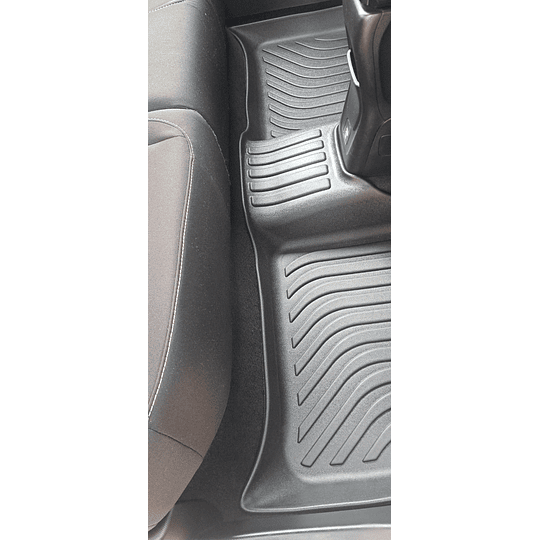 (Fiat Pulse / Fastback 2022+) Pisos Rígidos Calce Perfecto Tipo Bandeja Antiderrame