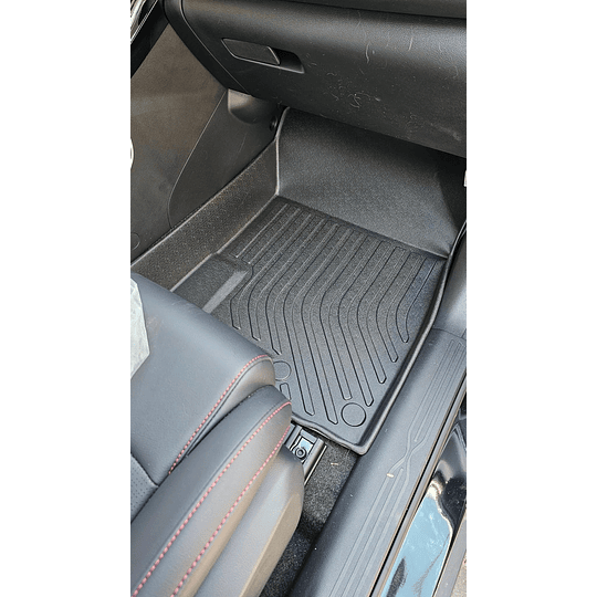 (GAC GS4 Power 2021-2025+) Pisos Rígidos Calce Perfecto Tipo Bandeja Antiderrame