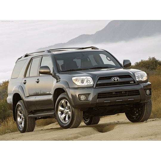 (Toyota 4Runner del 2003 al 2009) Pisos Rígidos Calce Perfecto Tipo Bandeja Antiderrame