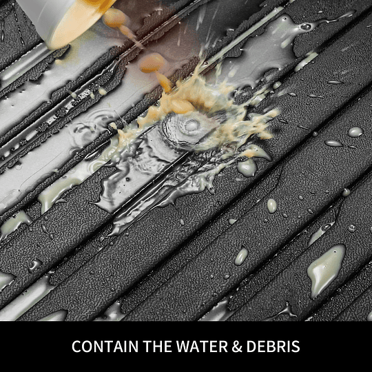 (Tesla Model Y / Juniper 2024+) Pisos Rígidos Calce Perfecto Tipo Bandeja Antiderrame