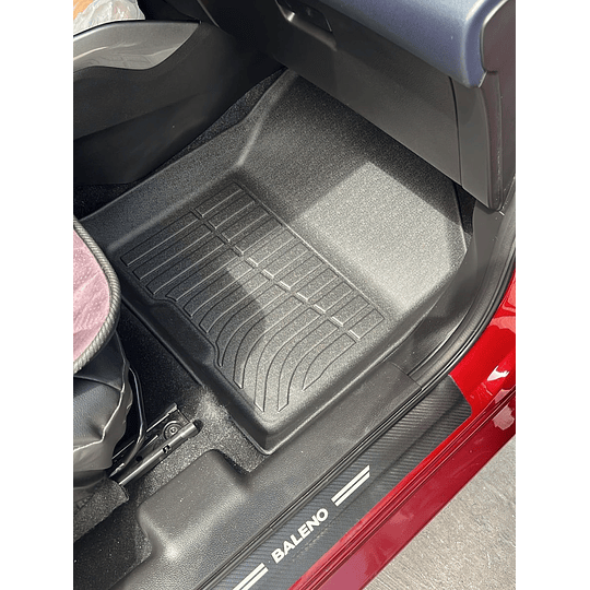 (Suzuki Baleno / Fronx 2016-2025+) Pisos Rígidos Calce Perfecto Tipo Bandeja Antiderrame