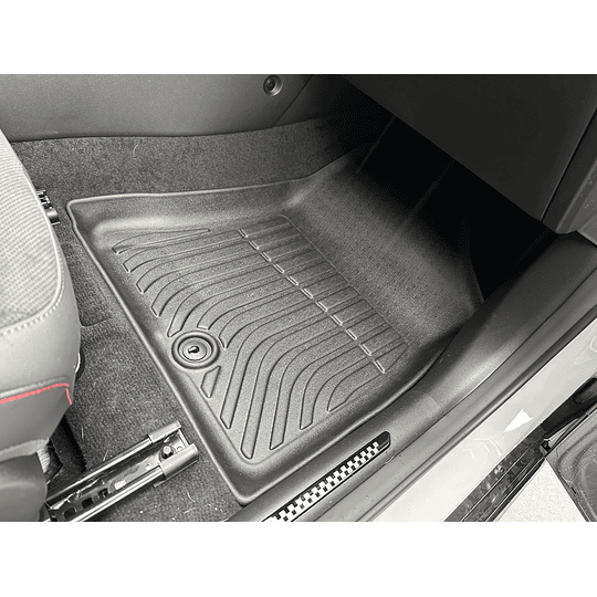 (Hyundai Kona 2024+) Pisos Rígidos Calce Perfecto Tipo Bandeja Antiderrame