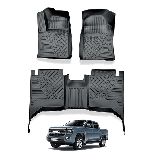 (JMC Grand Avenue 2024+) Pisos Rígidos Calce Perfecto Tipo Bandeja Antiderrame