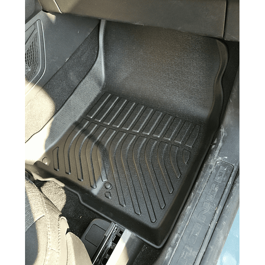 (Ford Bronco Sport 2021-2025+) Pisos Rígidos Calce Perfecto Tipo Bandeja Antiderrame
