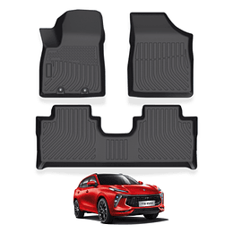 (Dongfeng T5 Evo Forthing del 2022-2025+) Pisos Rígidos Calce Perfecto Tipo Bandeja Antiderrame