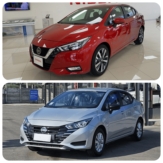 (Nissan Versa 2020-2025+) Pisos Rígidos Calce Perfecto Tipo Bandeja Antiderrame