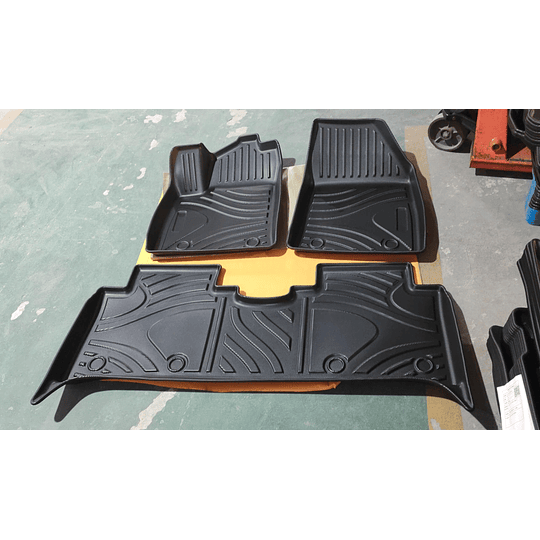 (BYD Yuan Plus 2023+) Pisos Rígidos Calce Perfecto Tipo Bandeja Antiderrame