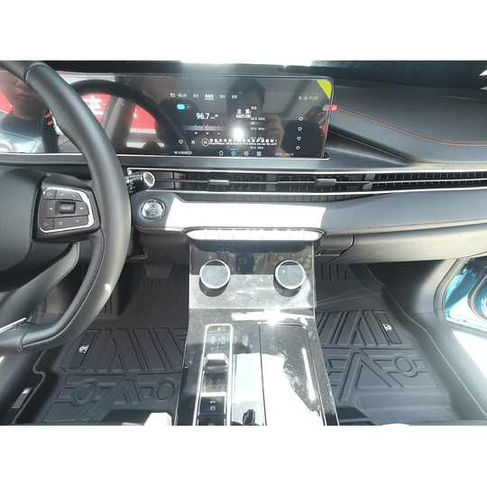 (Exeed LX 2022-2025+) Pisos Rígidos Calce Perfecto Tipo Bandeja Antiderrame