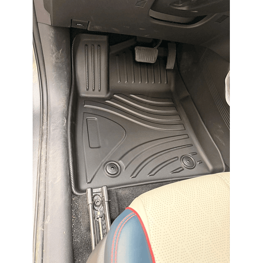 (BYD Yuan Plus 2023+) Pisos Rígidos Calce Perfecto Tipo Bandeja Antiderrame