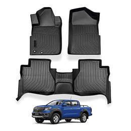 (DFSK D1 2023+) Pisos Rígidos Calce Perfecto Tipo Bandeja Antiderrame