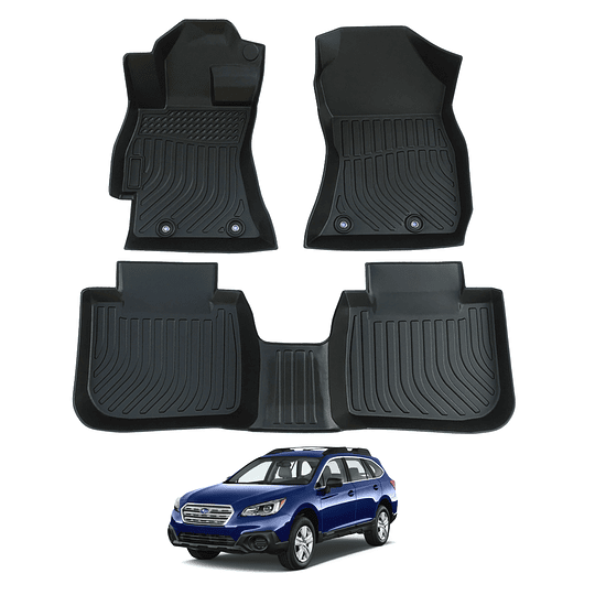(Subaru Outback 2015-2019) Pisos Rígidos Calce Perfecto Tipo Bandeja Antiderrame