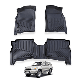 (Toyota 4Runner 1996-2002) Pisos Rígidos Calce Perfecto Tipo Bandeja Antiderrame