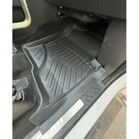 (Ford F150 2011-2014) Pisos Rígidos Calce Perfecto Tipo Bandeja Antiderrame