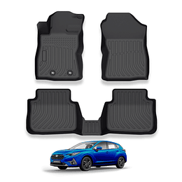 (Subaru Impreza 2024+) Pisos Rígidos Calce Perfecto Tipo Bandeja Antiderrame