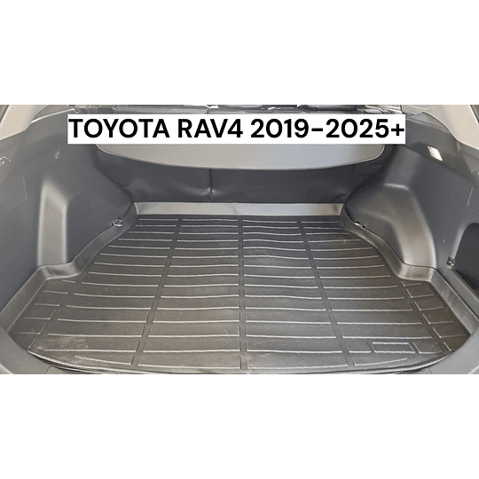 (Toyota Rav4 2019-2025+) Pisos Rígidos Calce Perfecto Tipo Bandeja Antiderrame 