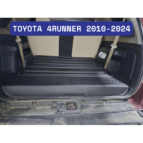 (Toyota 4Runner del 2010 al 2024) Pisos Rígidos Calce Perfecto Tipo Bandeja Antiderrame