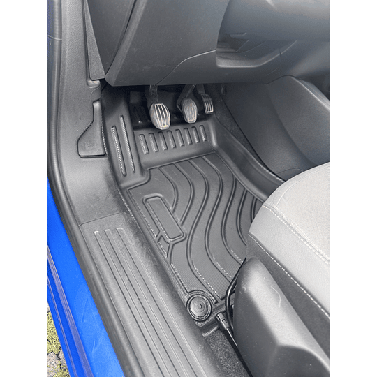 (Opel Mokka 2021-2025+) Pisos Rígidos Calce Perfecto Tipo Bandeja Antiderrame