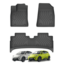 (BYD Dolphin Mini 2023-2025+) Pisos Rígidos Calce Perfecto Tipo Bandeja Antiderrame