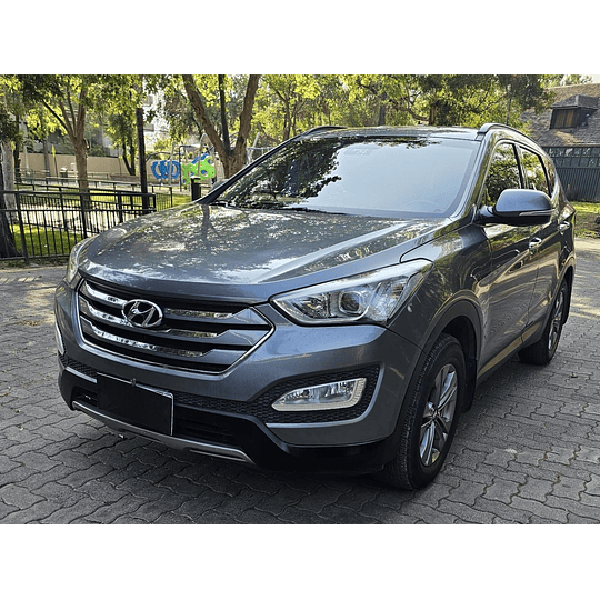 (Hyundai Santa Fe del 2013 al 2017) Pisos Rígidos Calce Perfecto Tipo Bandeja Antiderrame (1era+2da+3era Fila de Asientos)- COPIAR