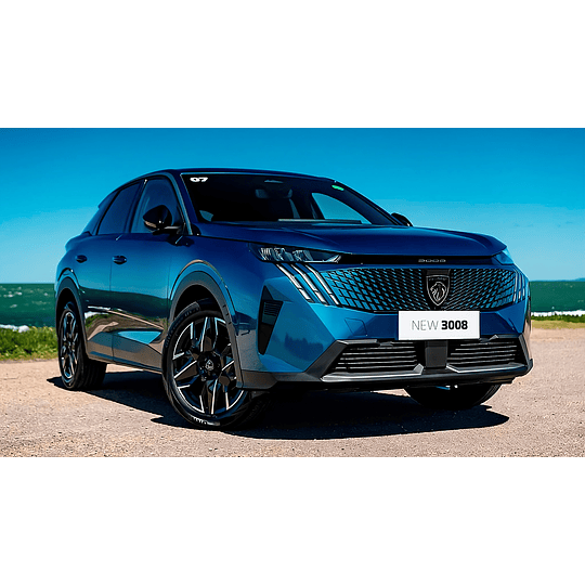 (Peugeot 3008 EV 2026+) Pisos Rígidos Calce Perfecto Tipo Bandeja Antiderrame