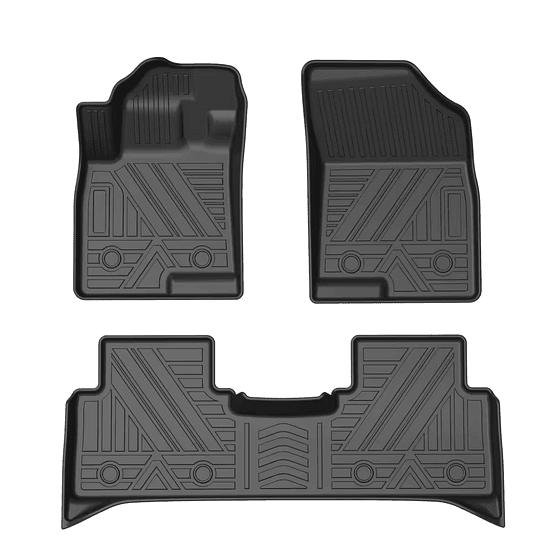 (Peugeot 3008 EV 2026+) Pisos Rígidos Calce Perfecto Tipo Bandeja Antiderrame