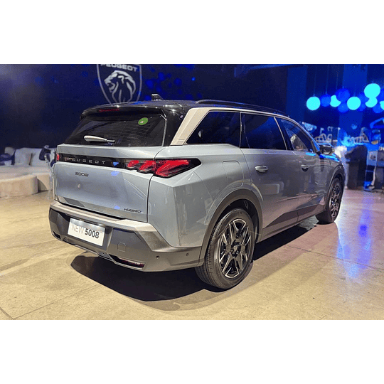 (Peugeot 5008 EV 2025+) Pisos Rígidos Calce Perfecto Tipo Bandeja Antiderrame (1era y 2da Fila de Asientos)