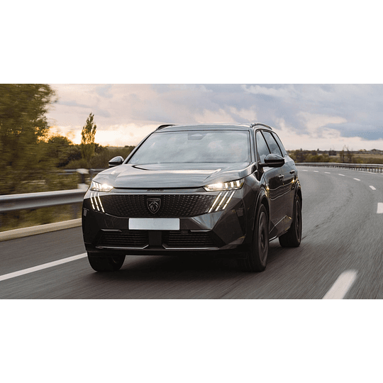 (Peugeot 5008 EV 2025+) Pisos Rígidos Calce Perfecto Tipo Bandeja Antiderrame (1era y 2da Fila de Asientos)