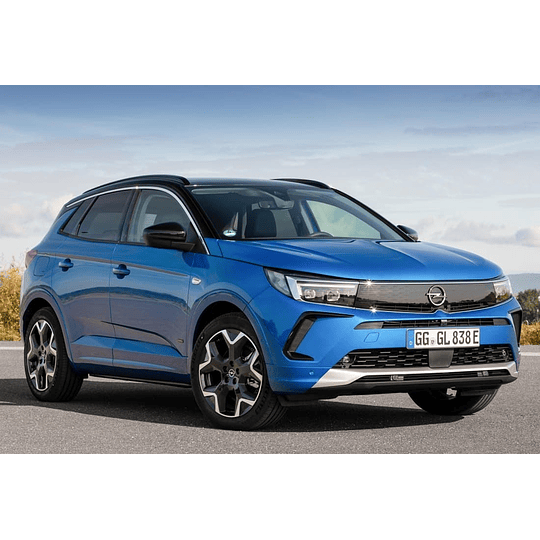 (Opel Grandland 2018-2024) Pisos Rígidos Calce Perfecto Tipo Bandeja Antiderrame