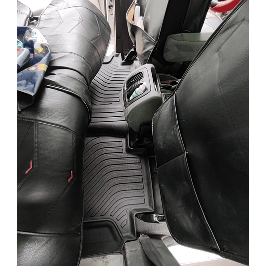 (Mahindra Pik Up 2007-2025+) Pisos Rígidos Calce Perfecto Tipo Bandeja Antiderrame