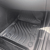 (Hyundai Santa Fe MX5 2024+) Pisos Rígidos Calce Perfecto Tipo Bandeja Antiderrame (1era+2da+3era Fila de Asientos)