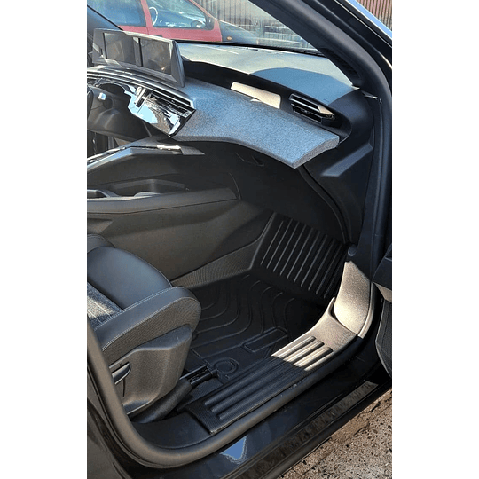 (Peugeot 3008 EV 2026+) Pisos Rígidos Calce Perfecto Tipo Bandeja Antiderrame