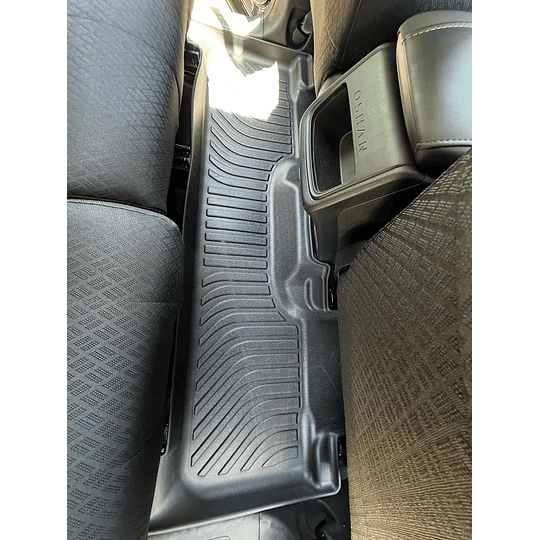 (Changan X7 Plus 2023+) Pisos Rígidos Calce Perfecto Tipo Bandeja Antiderrame (1era+2da+3era Fila de Asientos)