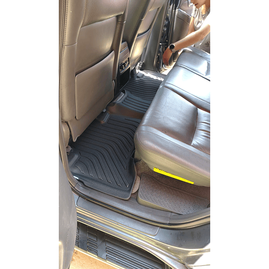 (Toyota Land Cruiser Prado 2002-2009) Pisos Rígidos Calce Perfecto Tipo Bandeja Antiderrame