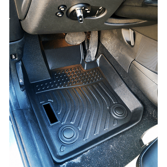(Mini Cooper 2 Puertas del 2014-2024) Pisos Rígidos Calce Perfecto Tipo Bandeja Antiderrame