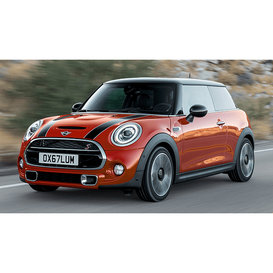 (Mini Cooper 2 Puertas del 2014-2024) Pisos Rígidos Calce Perfecto Tipo Bandeja Antiderrame