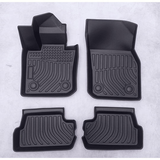 (Mini Cooper 2 Puertas del 2014-2024) Pisos Rígidos Calce Perfecto Tipo Bandeja Antiderrame