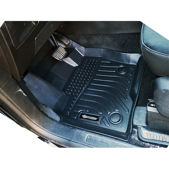 (Ford Edge del 2015-2024) Pisos Rígidos Calce Perfecto Tipo Bandeja Antiderrame