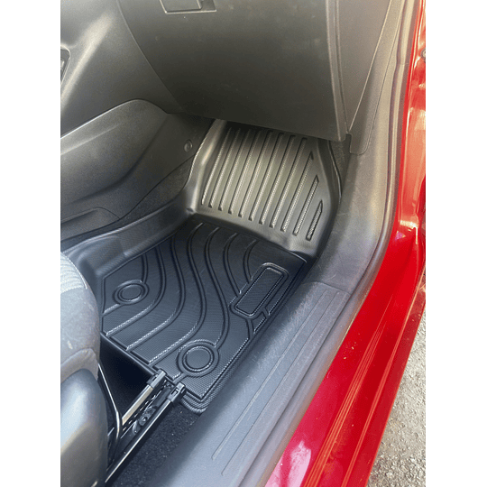 (Opel Corsa 2020-2025+) Pisos Rígidos Calce Perfecto Tipo Bandeja Antiderrame